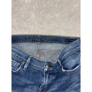 Citizens Of Humanity‎ Jeans Womens 29 Blue Ava Low Rise Straight Med Wash USA thumbnail 4