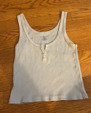 brandy melville baby blue tank top thumbnail 1