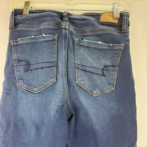 American Eagle AE Super Hi-Rise Jegging Next Level Stretch Size 4 Regular thumbnail 4