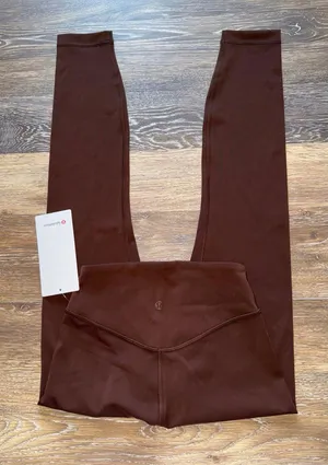 Lululemon Wunder Under SmoothCover High Rise 25” Lava Cake Size 4 NWT thumbnail 1
