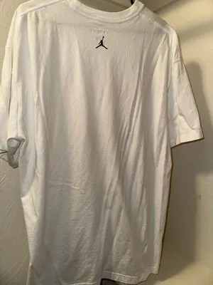 Air Jordan White Graphic Tee Large thumbnail 3