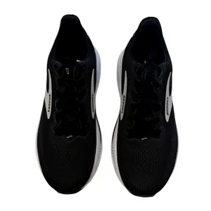 Brooks Women's Ghost 17 Running Shoe in Black/White, Size 8 Wide thumbnail 3