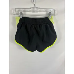 Nike Dri Fit Athletic Shorts black yellow Size XS thumbnail 3