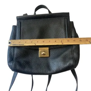 Kate Spade Jamison Everett Way Black Pebbled Leather Backpack thumbnail 11