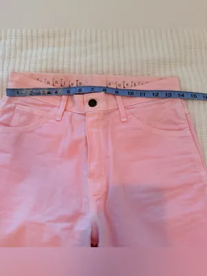 Dickies Winnie’s Customs Light Pink Women's Straight-Leg Jeans Size 28x30 thumbnail 8