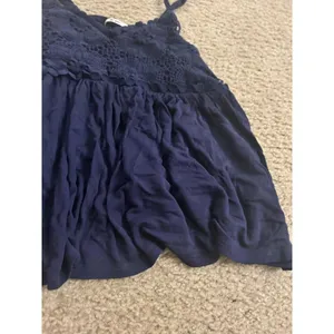Mi Ami size xs shirt top flowy blue very cute thumbnail 5