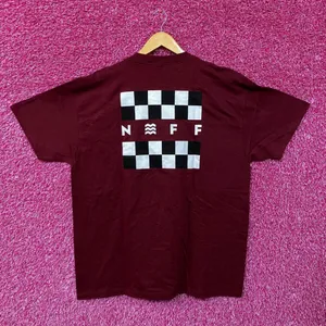 Neff Street Wear Burgundy Tshirt size Extra Large thumbnail 2