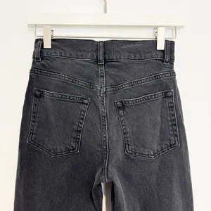 Reformation Charlie Jeans Size 24 Dark Faded Black Seamed Button Fly Alternative thumbnail 9