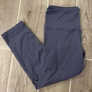 90 Degree by Reflex Dark Blue Cropped Leggings thumbnail 1