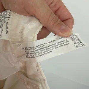 Zara High Rise Pleated Barrel Leg‎ Jeans Ivory Off White Balloon Size 2 thumbnail 6