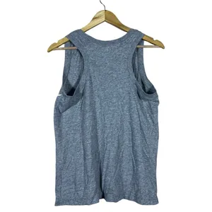 Nike Sportswear Logo Graphic Tank Top Gray Athleisure Racerback Size M thumbnail 4
