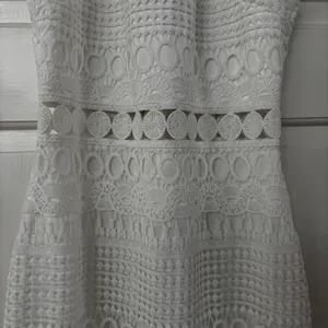 Two Sisters‎ The Label Rivers Dress Size 2 White Lace Illusion Midi Dress Bridal thumbnail 5