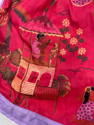 FARM Rio Mixed Scarves Shorts thumbnail 8