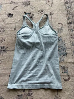 Light Blue Lululemon Ebb To Street Tank thumbnail 3