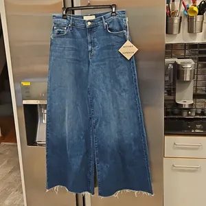 💕MOTHER💕 The Swisher Sneak Fray Jeans ~ Punch Buggy 30 NWT thumbnail 12