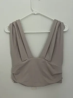 Crop Top Tan Size M thumbnail 2