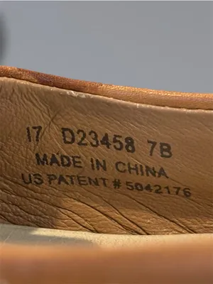 Cole Haan Nike Air Boat Shoe Driving Flats Black Canvas Tan Leather Bow Size 7B thumbnail 5
