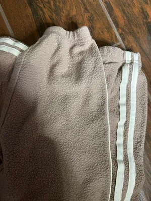 Victoria’s Secret PINK Neutral Beige Teddy Bear 🧸 Tracksuit Set Womens Small thumbnail 2