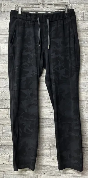 Lululemon On The Fly Pant *28” - Incognito Camo Multi Grey / Coal / Size 8 thumbnail 1