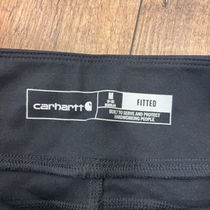 Carhartt Force Lightweight Leggings Women's Medium Black Logo Fitted Stretch thumbnail 5