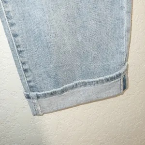Risen NWT High Rise Distressed Boyfriend Medium Wash Jeans Size 2XL thumbnail 8