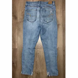 Pre-Owned American Eagle Super Stretch Super Hi-Rise Jegging Blue Jeans Size 8 thumbnail 2