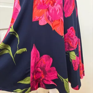 Shelby & Palmer Flare Floral Dress S Garden Party Career Belted‎ Church Travel thumbnail 7