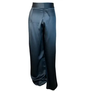 The Sei Wide Leg Trousers in Ink 2 New Womens Silk Pants thumbnail 8