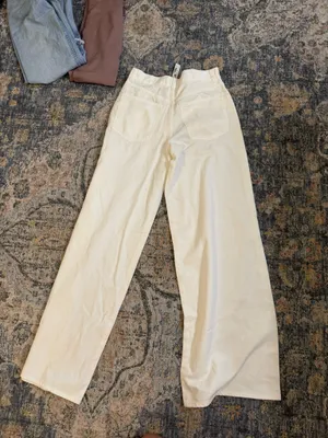 Madewell Superwide-Leg Jeans White thumbnail 12