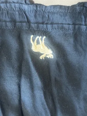 Vintage Abercrombie & Fitch KIDS Navy Blue Mini Dress! thumbnail 3