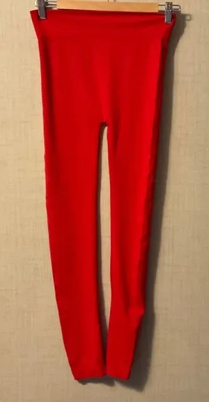 Vibrant Red Women's Leggings thumbnail 1