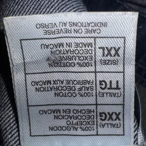 Vintage Disney Winnie the Pooh Eeyore Denim Overalls Blue Snowflake Embroidered thumbnail 10