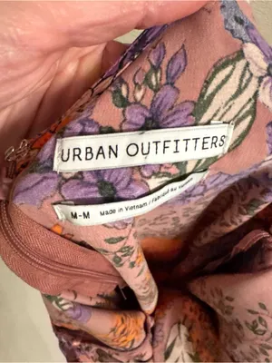 URBAN OUTFITTERS Lily‎ Satin Wrap Midi Dress thumbnail 5