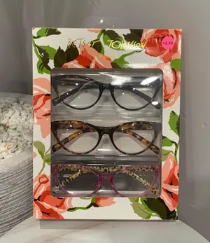 Betsey Johnson NWT Reading Glasses Power +2.00 thumbnail 1