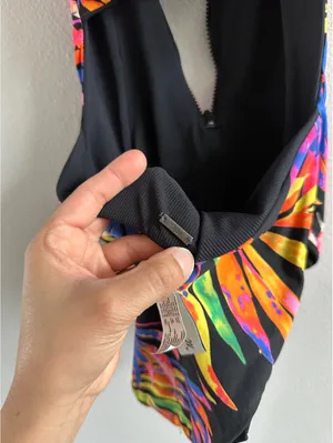 maaji Onyx Lynx Surf One Piece reversible Size M thumbnail 7