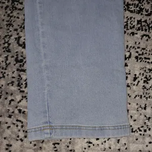 Madden Girl Blue Denim Cargo Jeans Medium Y2K Baggy Wide Leg Cyber thumbnail 6