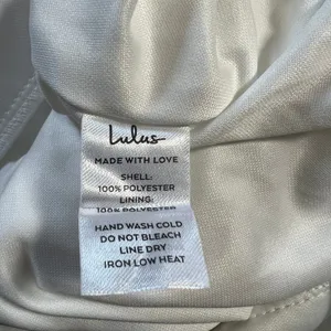 NEW Lulus Romantic Inspiration White Sleeveless Faux-Wrap Maxi Dress Size M thumbnail 10