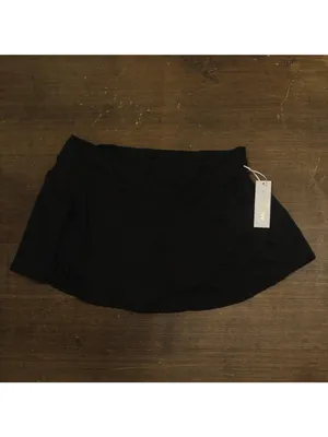 NWT Anne Cole Soft Band A-Line Swim Skirt MYPB41401 Black 22W thumbnail 2