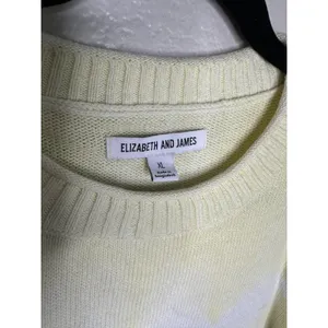 Elizabeth and James Sweater Womens XL Casual Lightweight Tie Dye Pullover Knit thumbnail 2