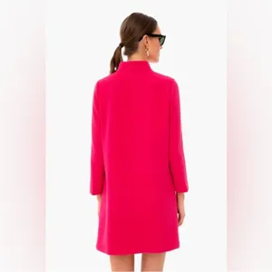 NEW Tuckernuck‎ Fuchsia Stretch Crepe Avery Dress size small thumbnail 5