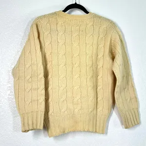 M Sweater Pullover vintage 50's fisherman wool knitwear Paine of Godalming thumbnail 4