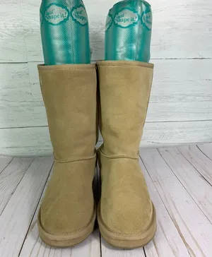 American Eagle Outfitters AE Suede Faux Fur Lined Boots Tan Size 6 US / 36 EUR * thumbnail 7