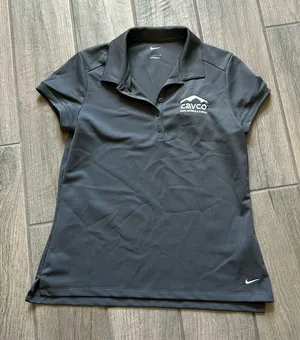 Nike gray polo thumbnail 1