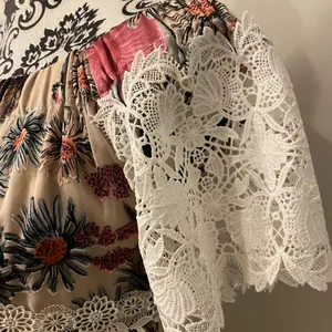 NWOT!! For Love & Lemons Cadence Off The Shoulder Boho Mini Dress Size Medium thumbnail 15