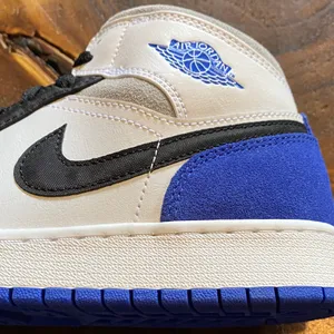 🆕 Nike Air Jordan 1 Royal Black Toe special edition thumbnail 7