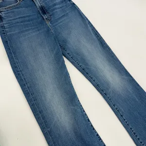 MOTHER Jeans Womens 28 Blue Hustler Ankle Fray Denim Healing Jar 1117-104 thumbnail 12