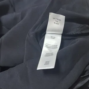 NEW RAILS Nat Satin Cowl-Neck Sleeveless Black Midi Dress sz M thumbnail 5