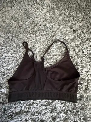 Pink sports bra thumbnail 2