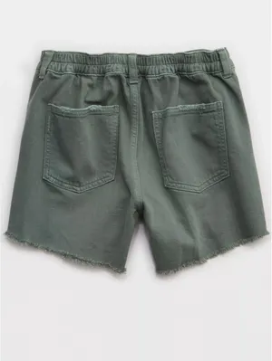 AE Aerie Daydream Denim Short American Eagle NWT Royal Palm XS thumbnail 5
