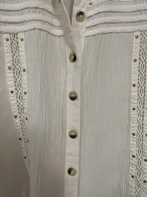 Free People Summer Stars Buttoned Top (S) thumbnail 5